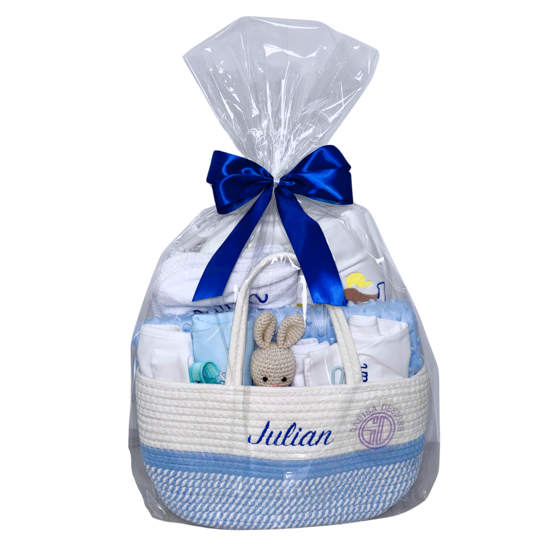 Newborn Baby Gift Set Basket