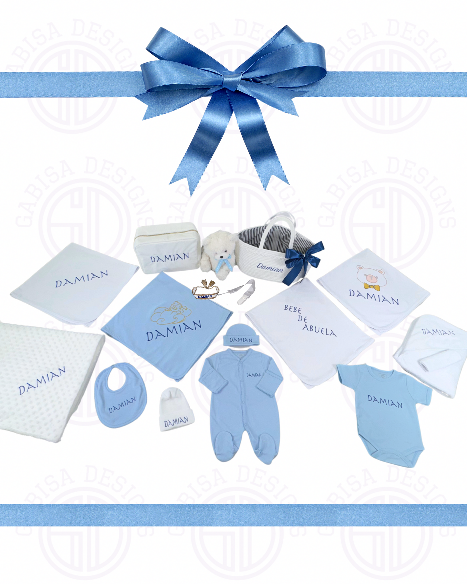 Newborn Baby Gift Set Basket