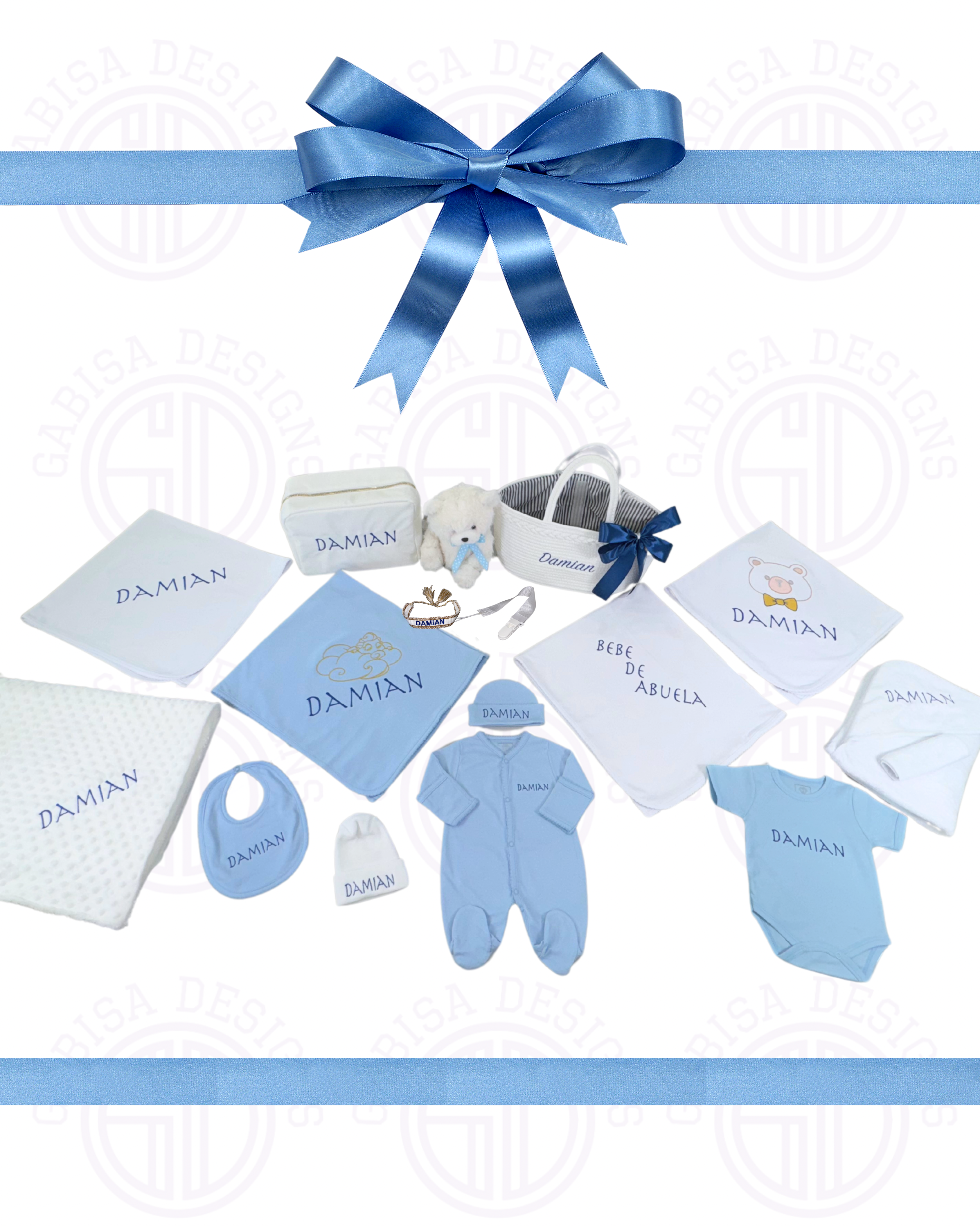 Newborn Baby Gift Set Basket