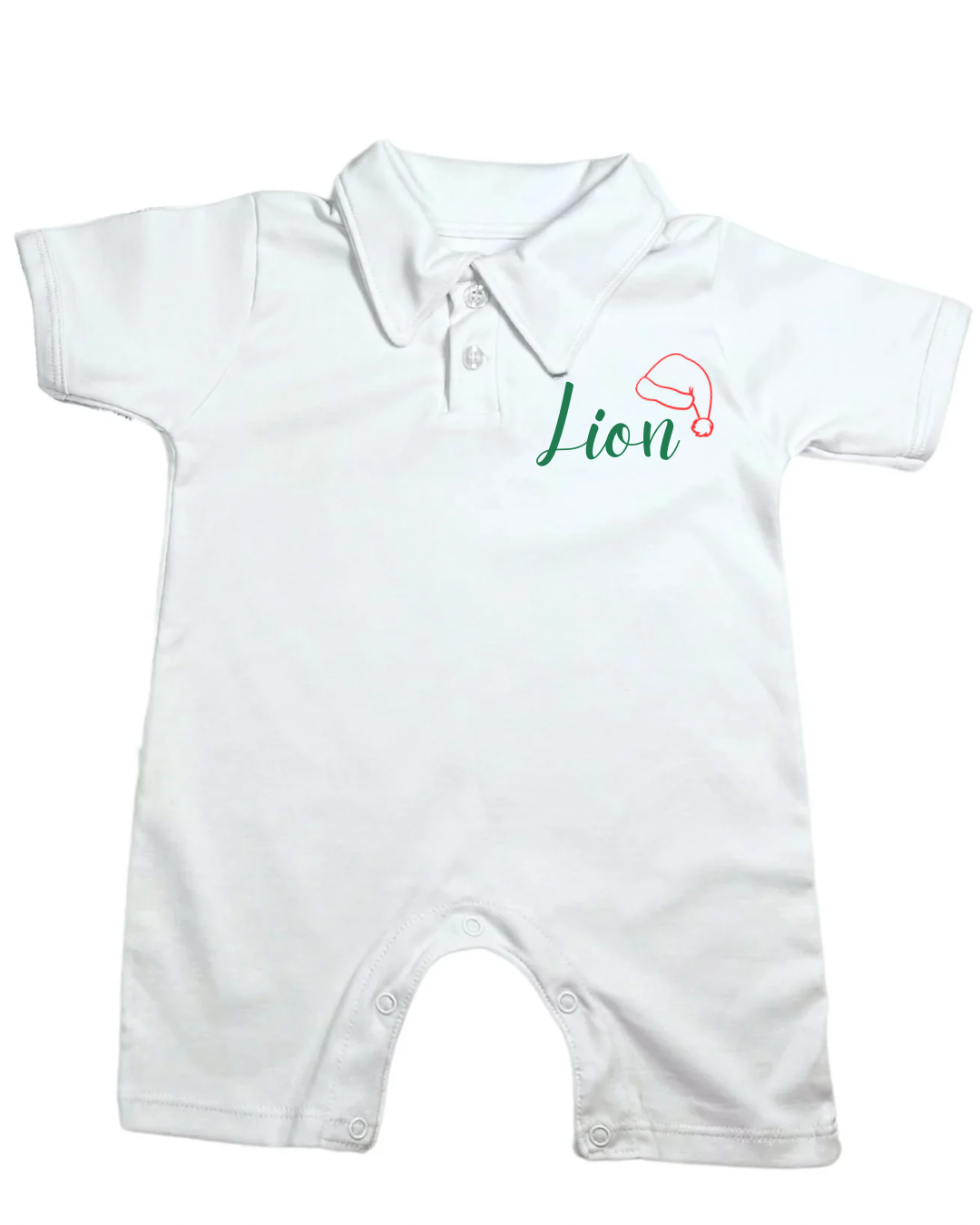 Christmas hat Romper