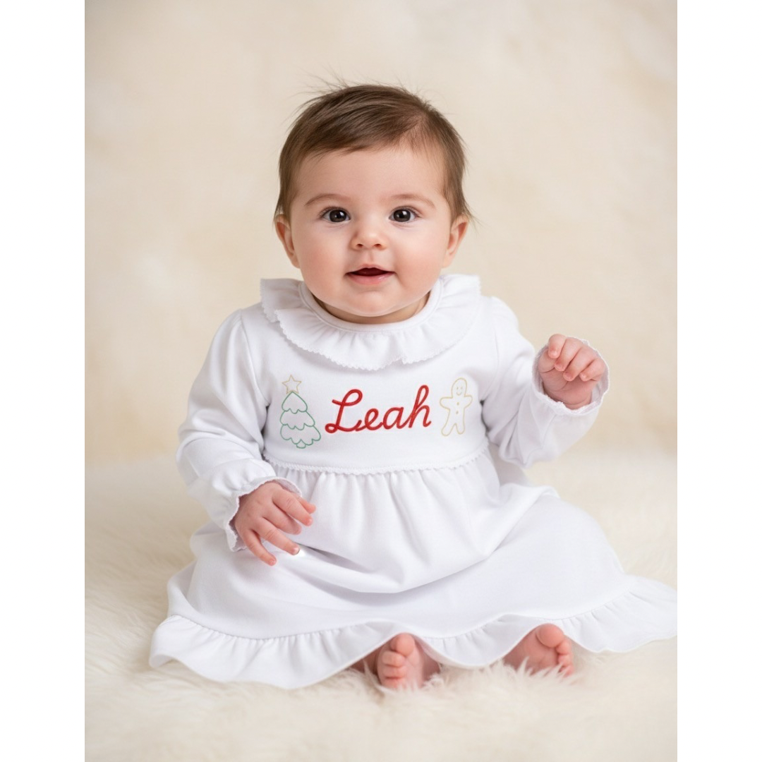 Christmas tree dress gown