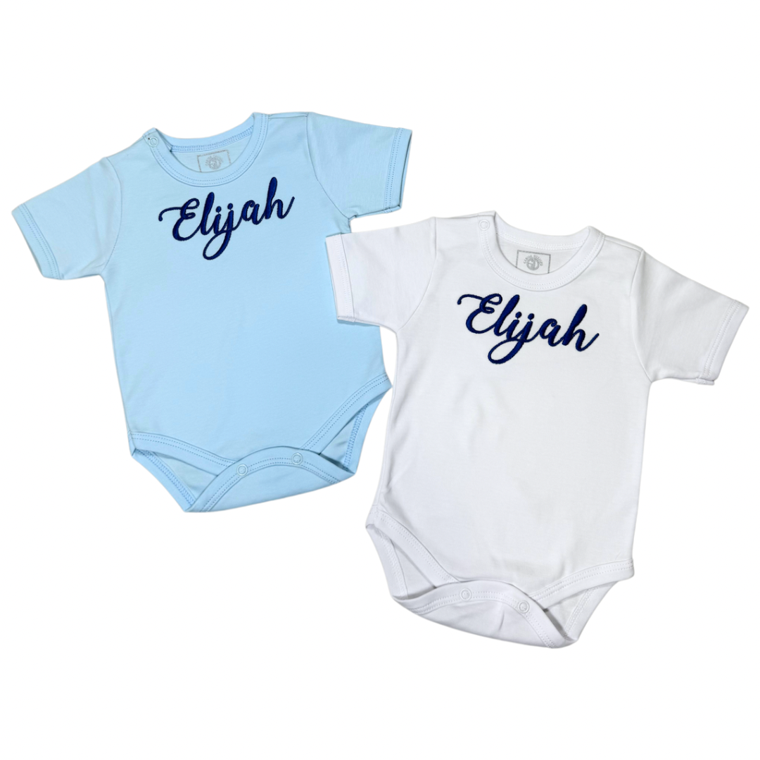 Blue & White onesies set