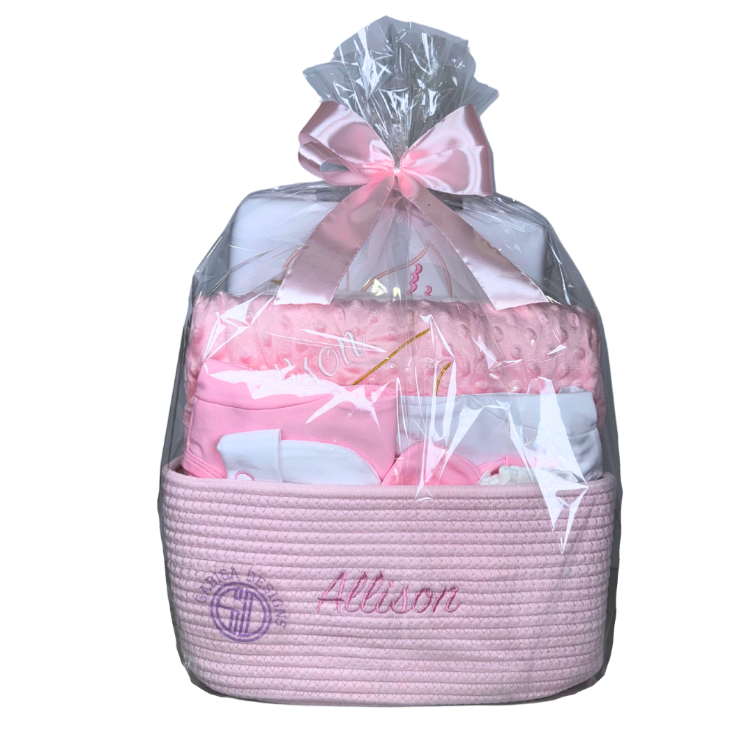 Newborn Baby Gift Set Basket