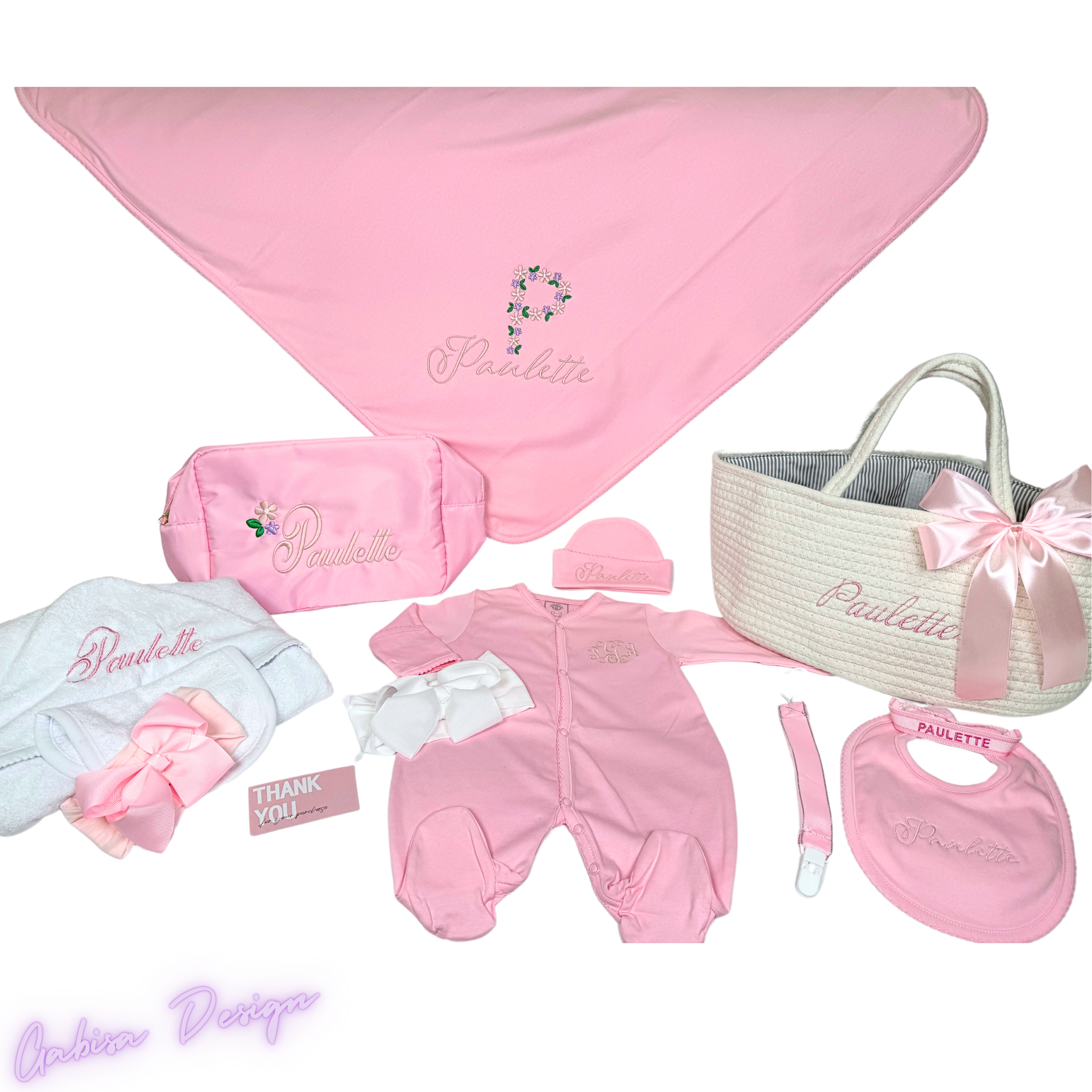 Newborn Baby Gift Set Basket