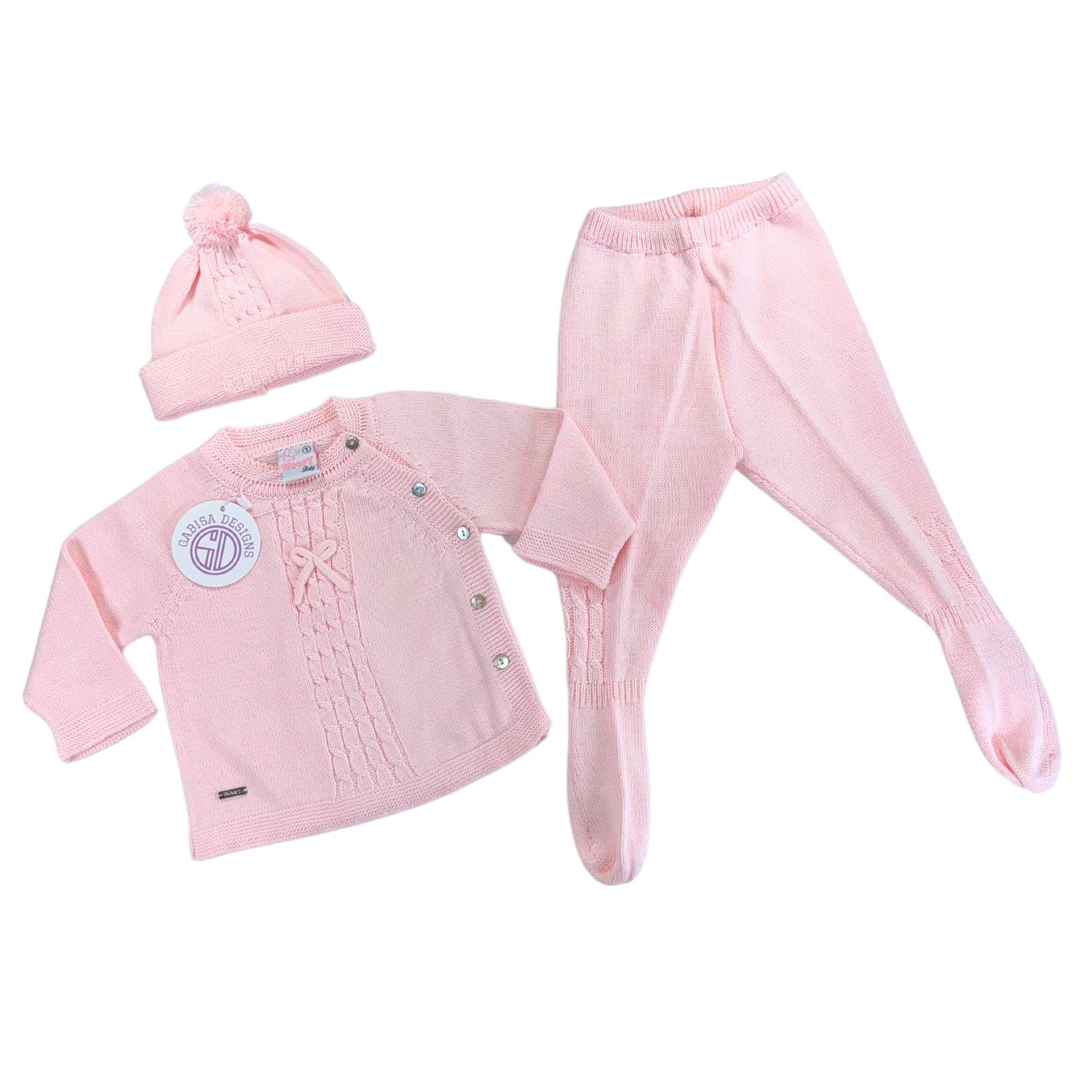 Pink Knit Set