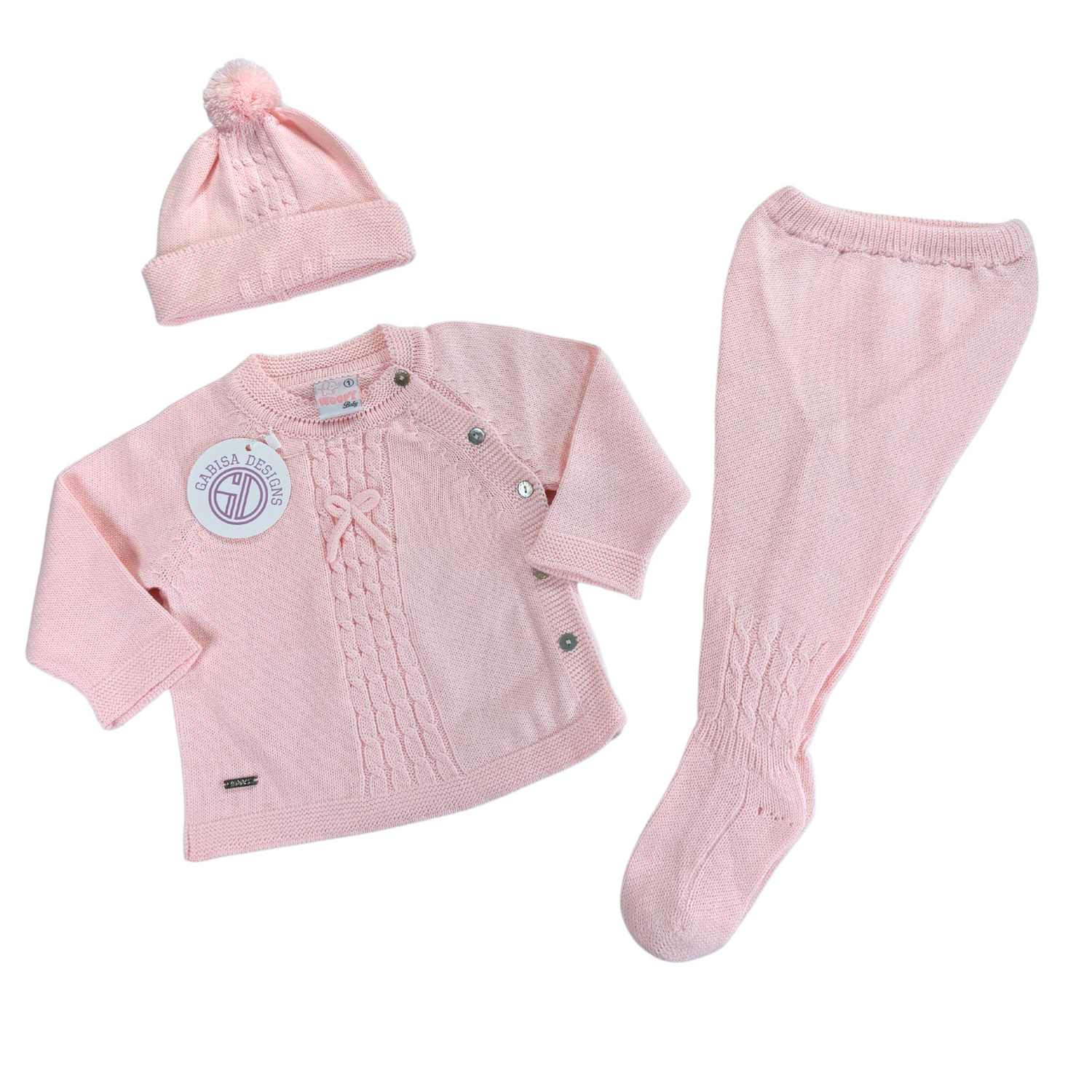 Pink Knit Set