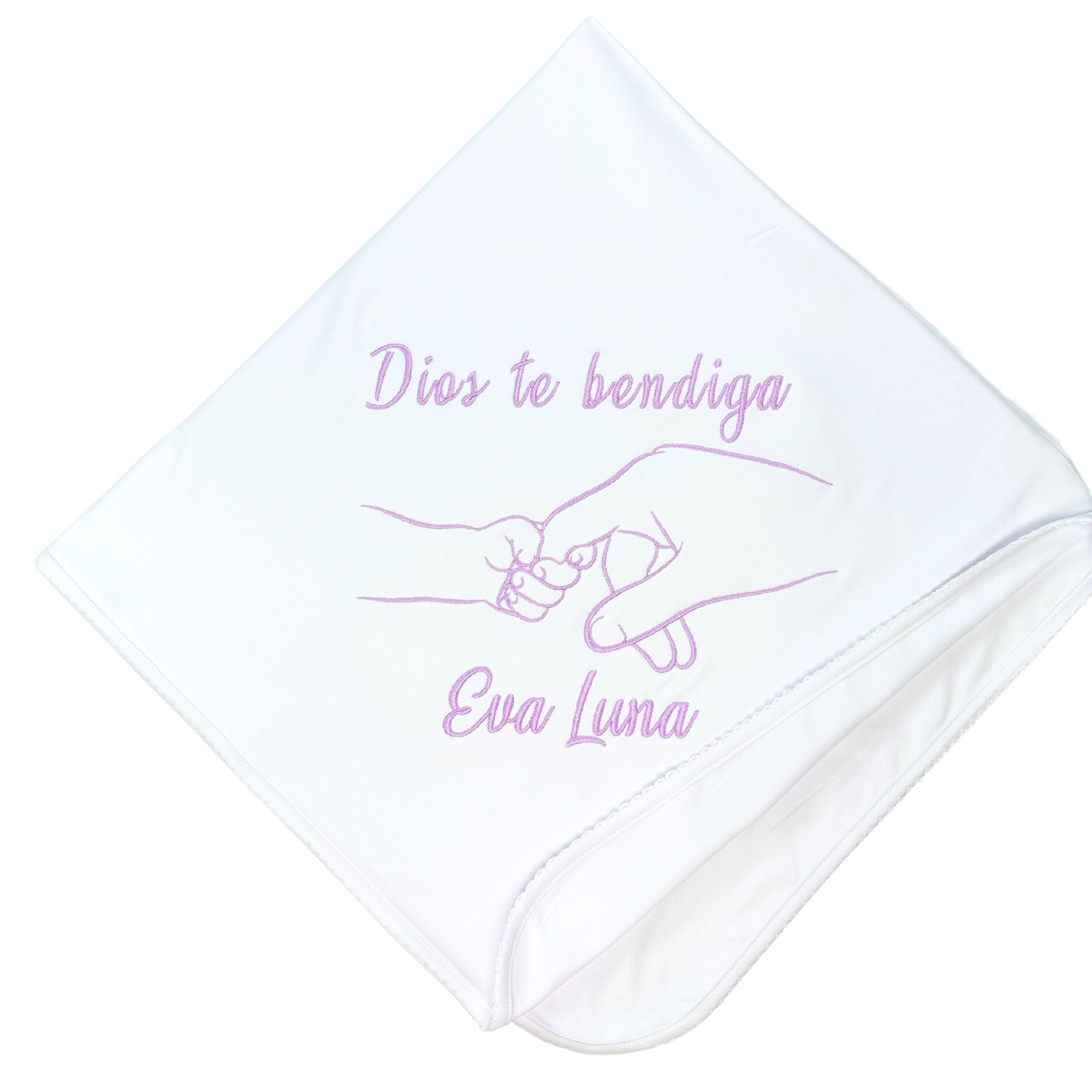 Personalized baby blankets set of 3