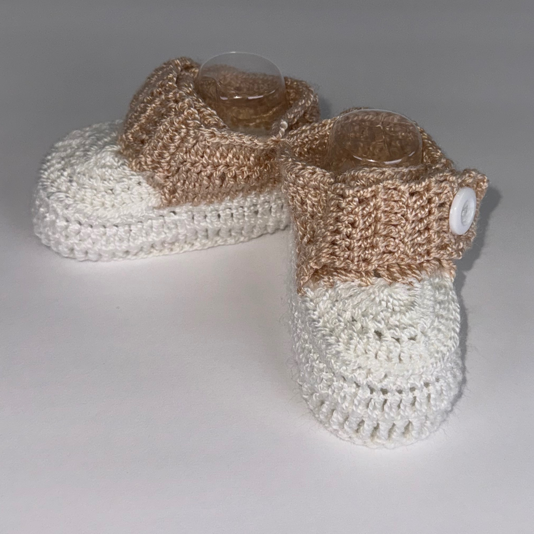 Beige Knit Shoes