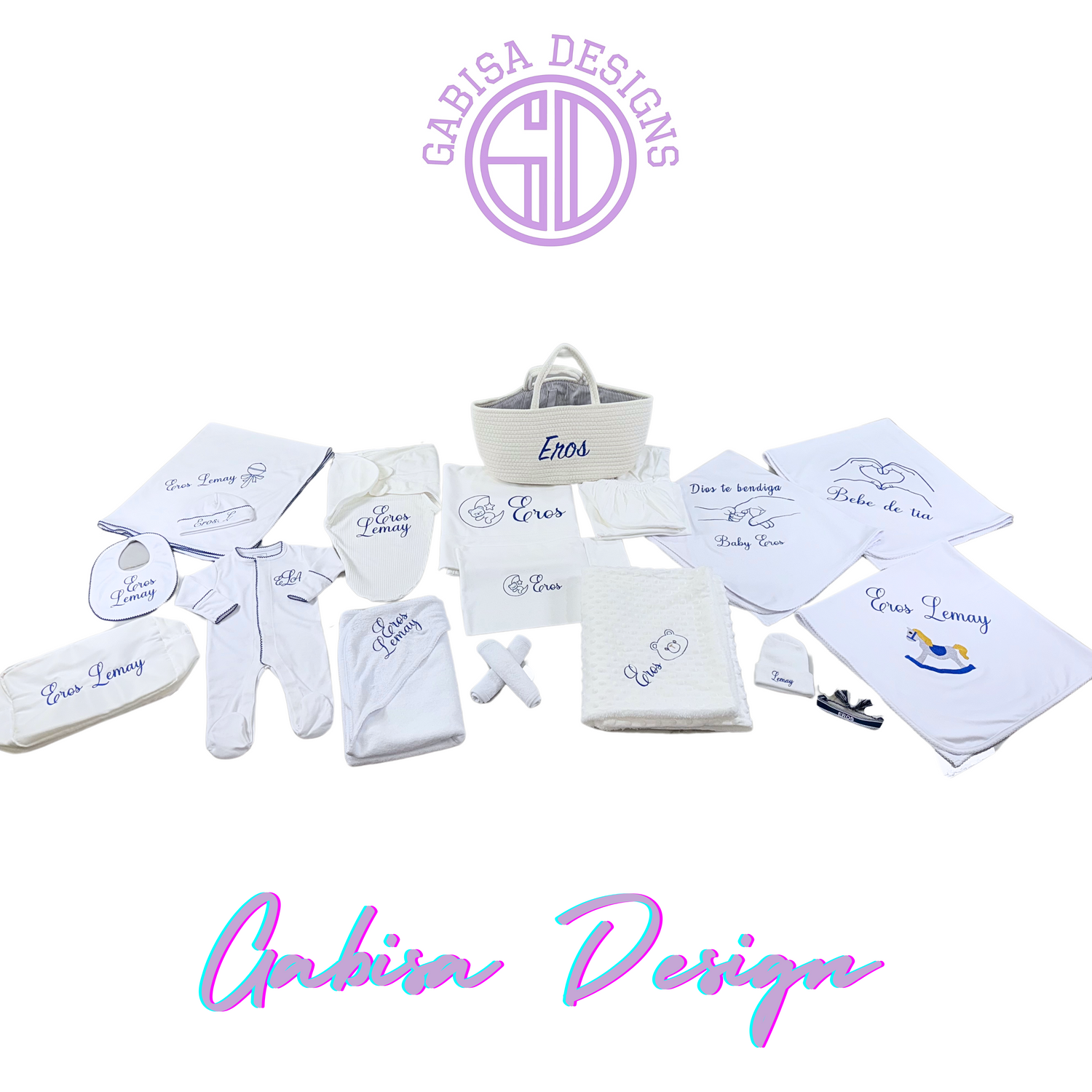 Newborn Baby Gift Set Basket