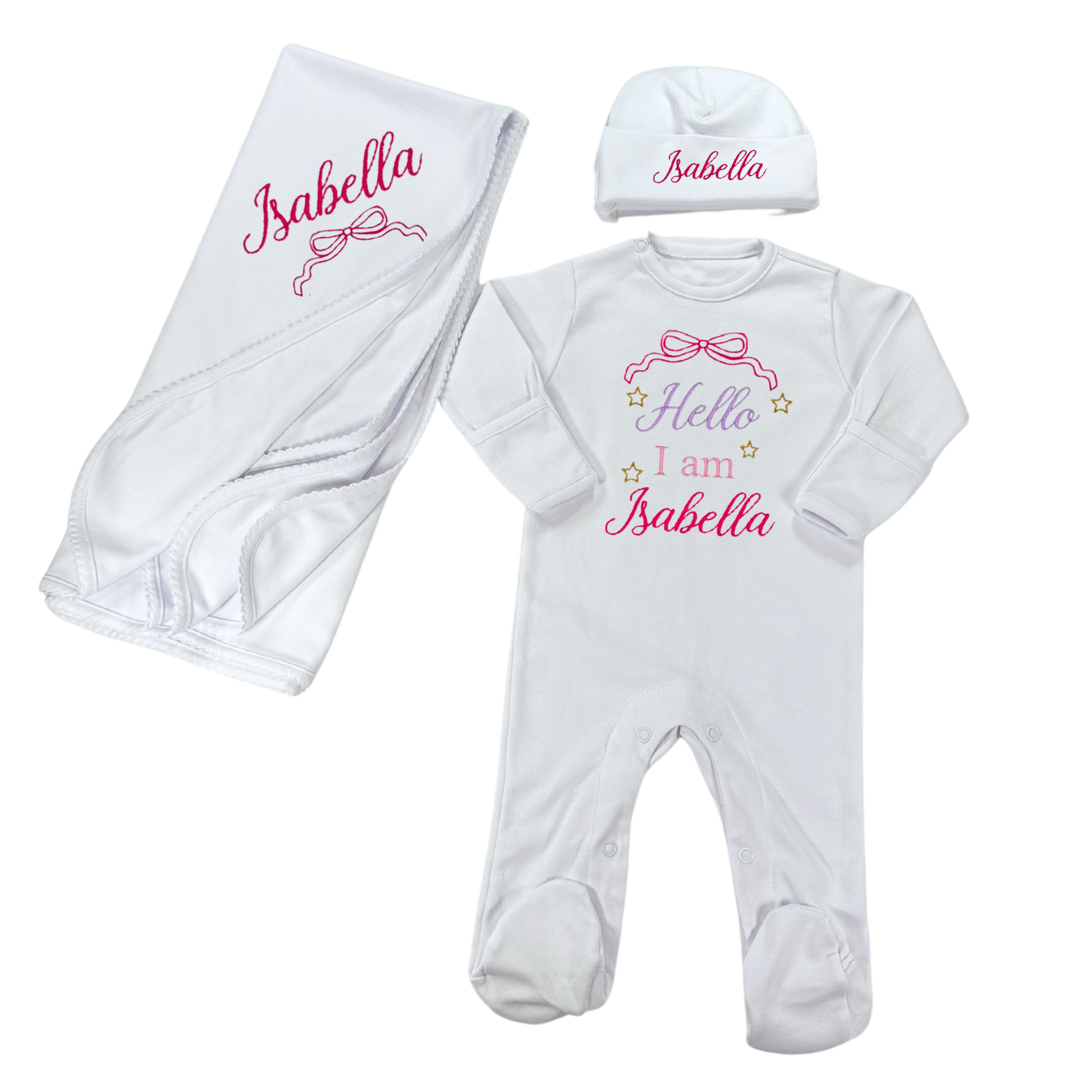 One-piece white set