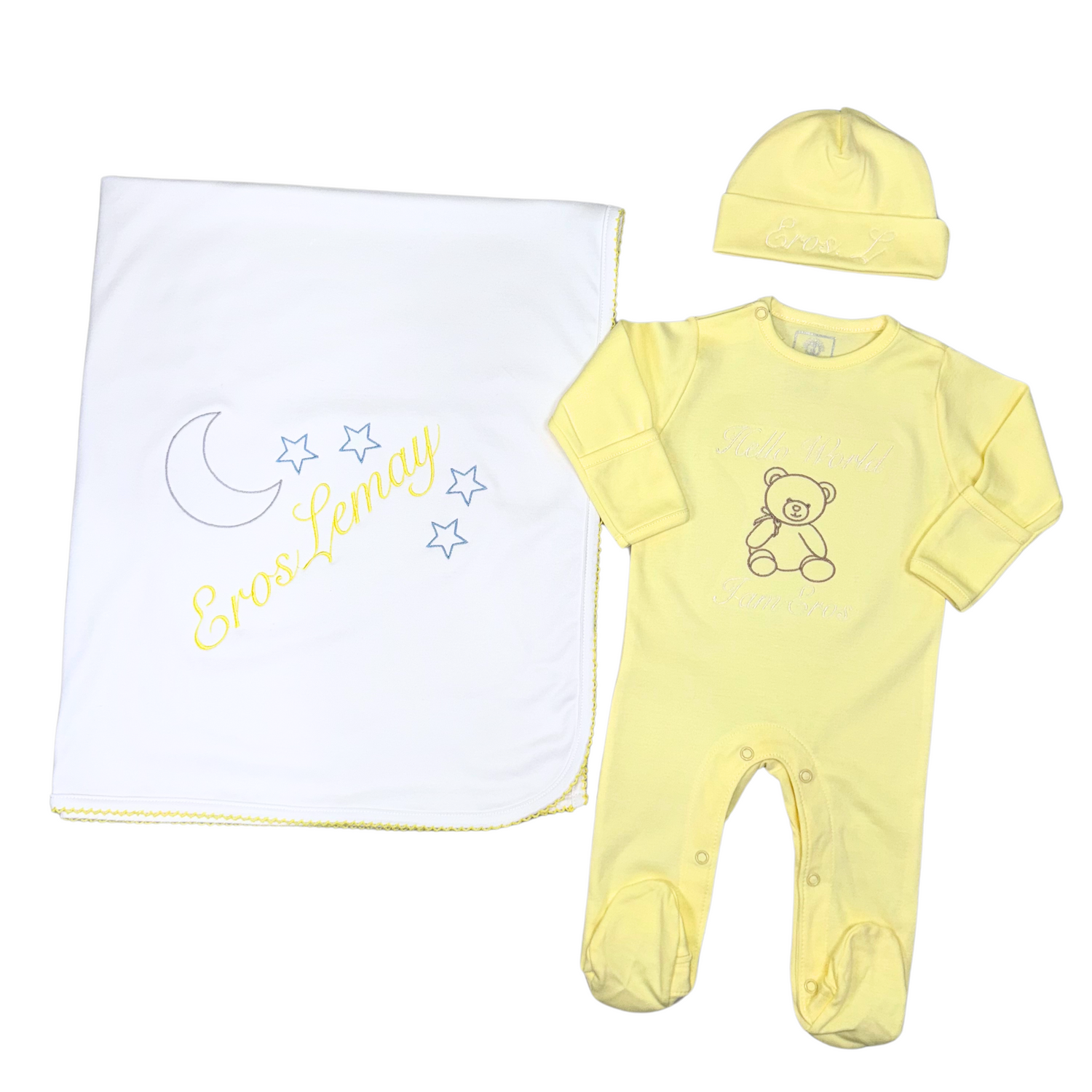 One piece yellow set