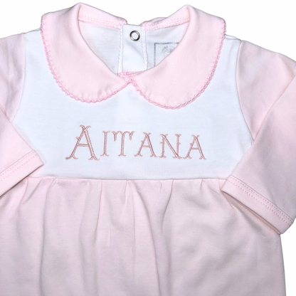 Two tones pink and white set