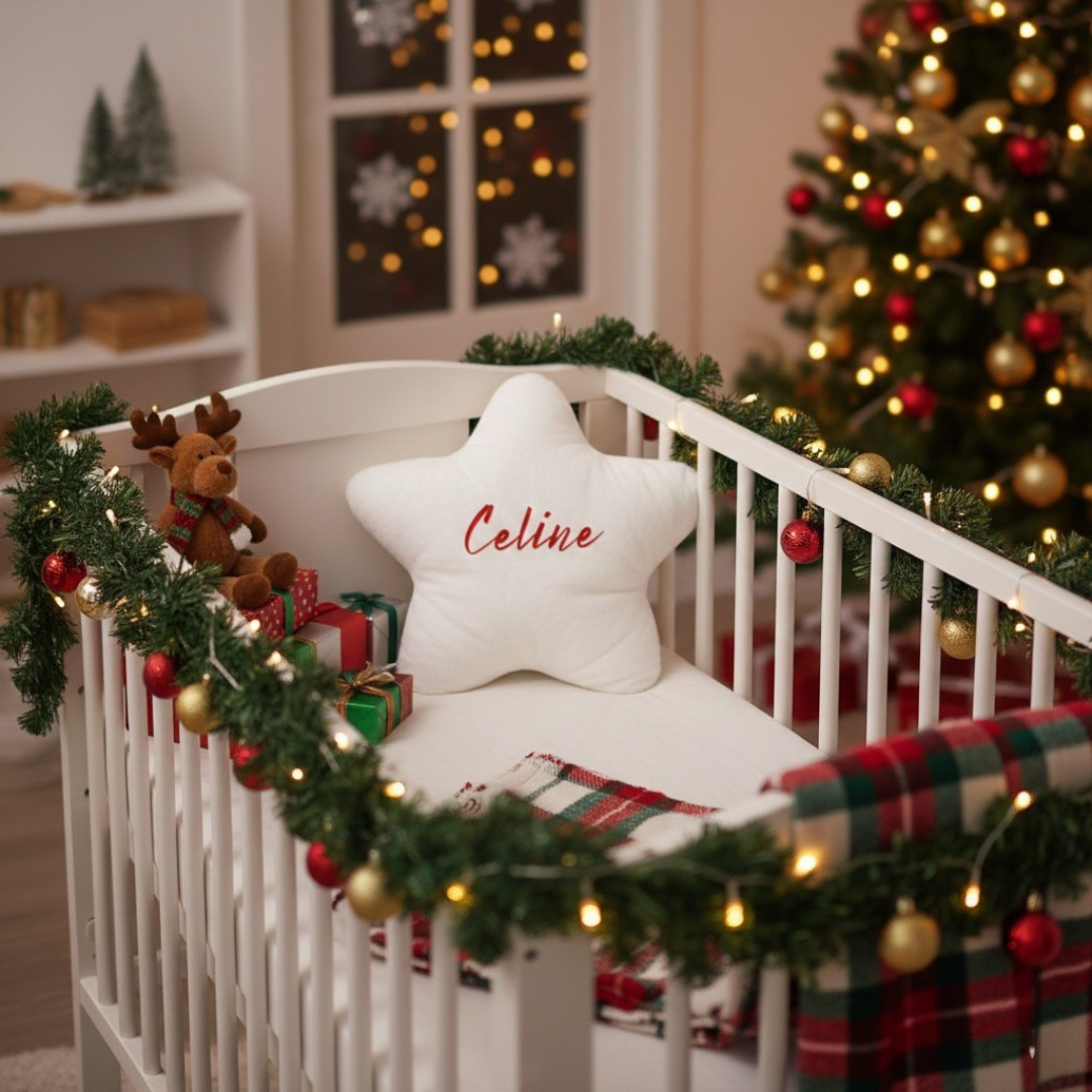 Christmas Heart/Star Pillow