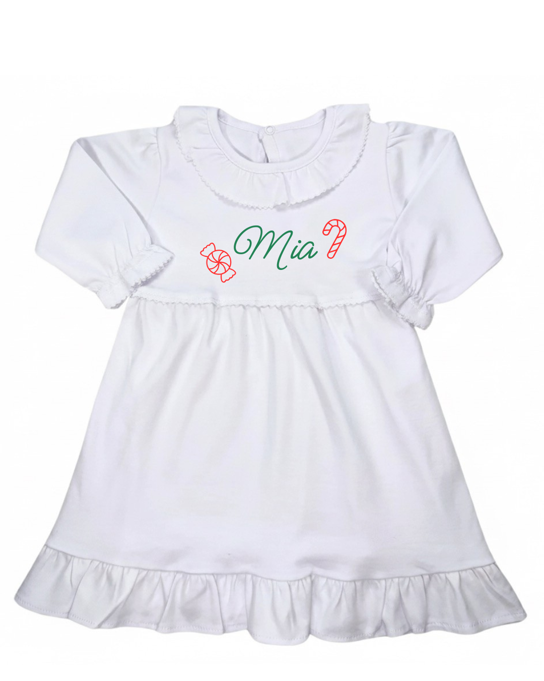 Christmas Candy dress gown