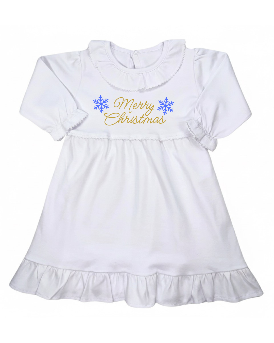 Merry Christmas dress gown