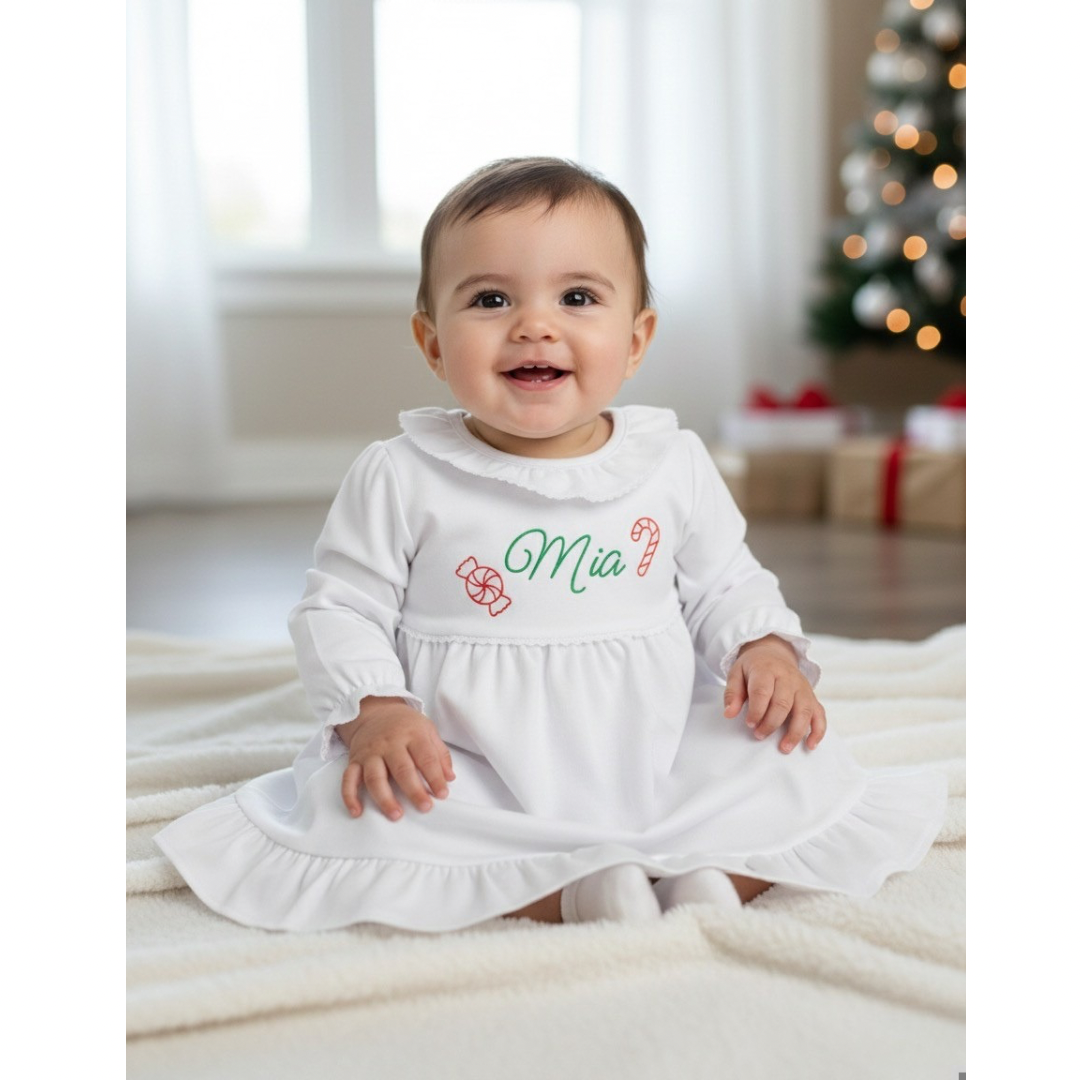 Christmas Candy dress gown