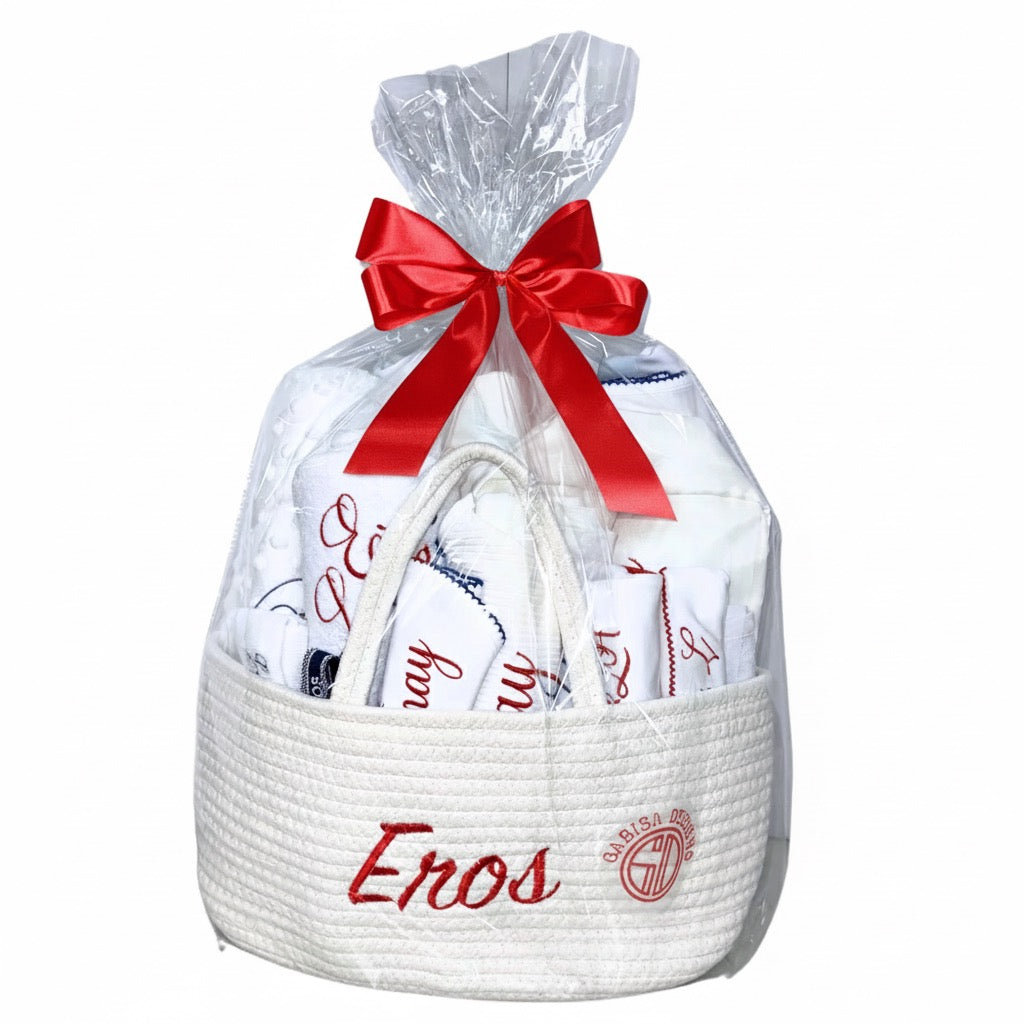 Christmas Gift Set Basket