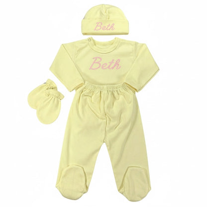 Two pieces Yellow Set