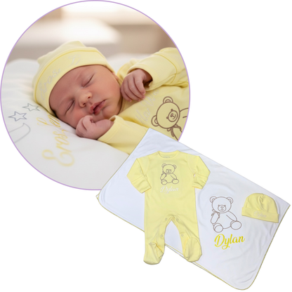 One piece yellow set