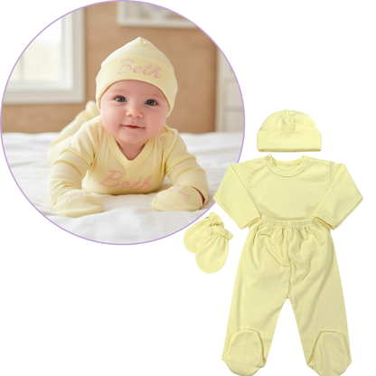 Two pieces Yellow Set