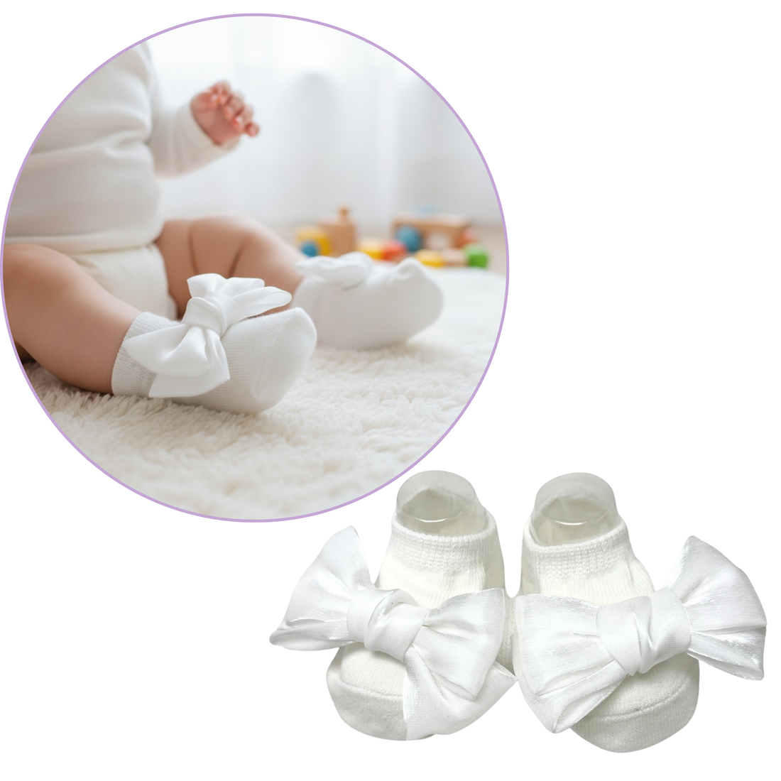 Little Princess Bowknot Socks