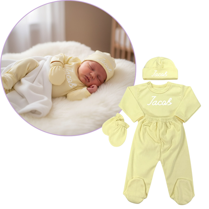 Two pieces Yellow Set