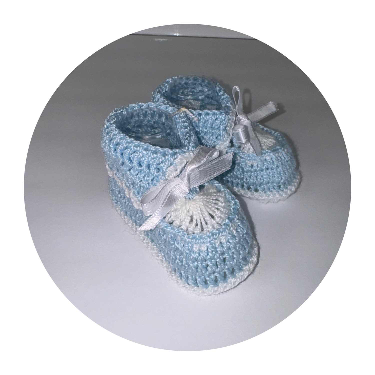 Baby blue Knit Shoes