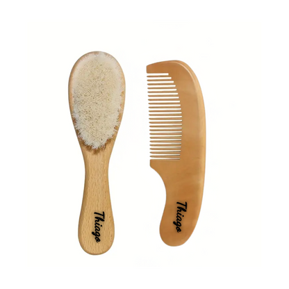 Bath Set Towel &amp; Brush Hair