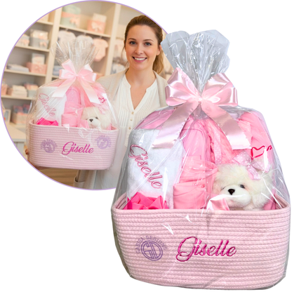 Newborn Baby Gift Set Basket