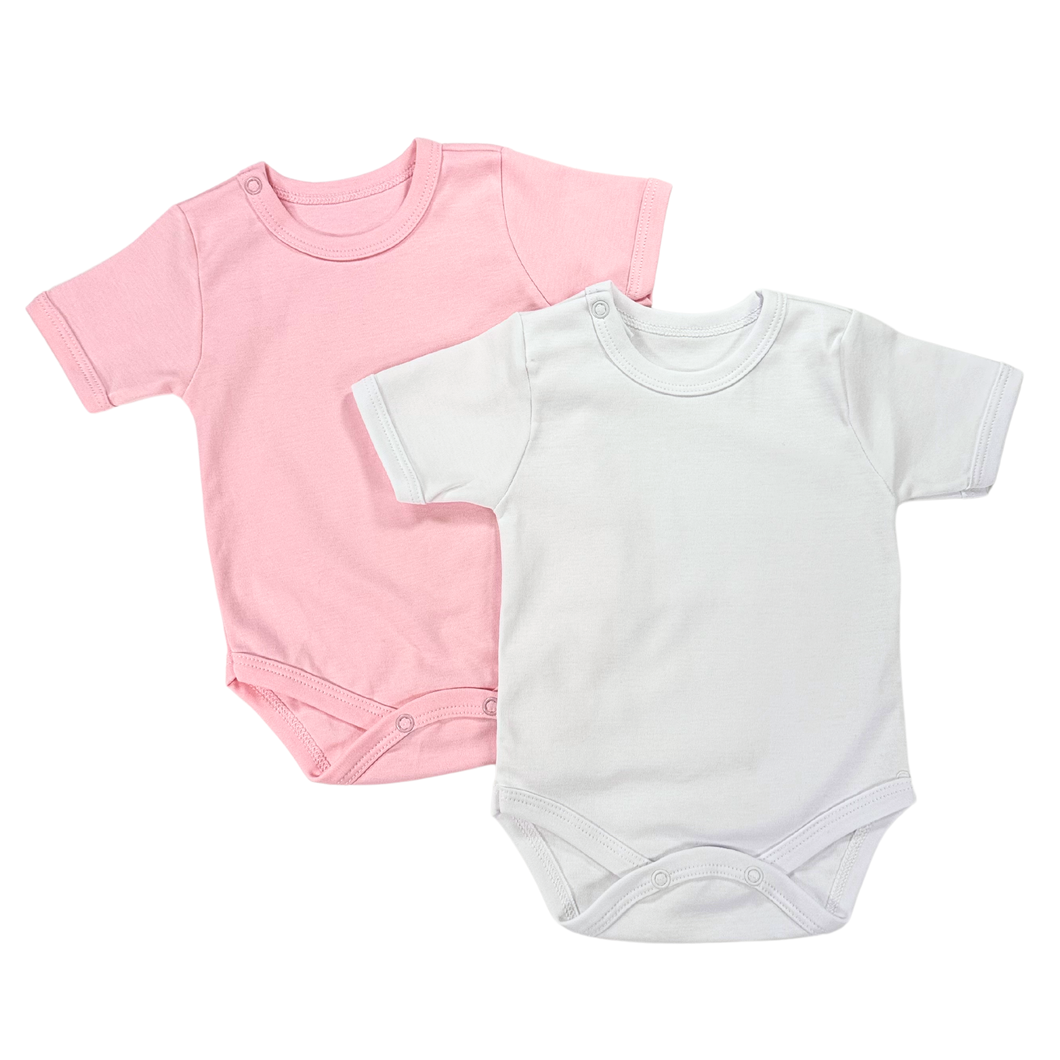 Pink &amp; White onesies set